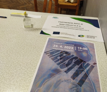 Divadelní představení Tajemství Boženy Němcové 24. 4. 2023