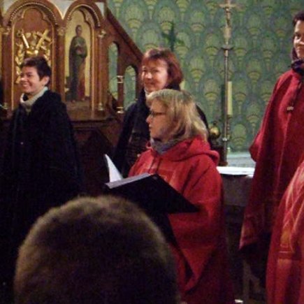 Adventní koncert sboru Cantus Jaroměř v Černilově - katol.kostel 27.11. 2016