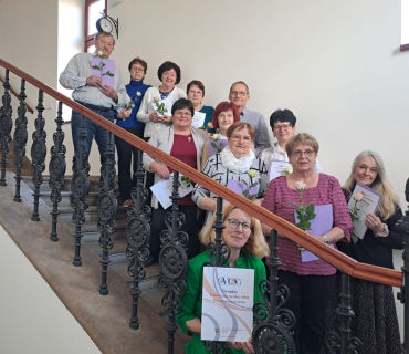 Předávání certifikátů VU3V kurz Santini - 1. 4. 2025 KSD Černilov