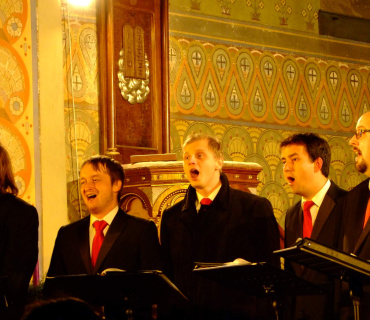 Adventní koncert Tichá noc s Gentlemen Singers 20.12.2014 