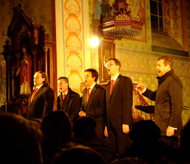 Adventní koncert Tichá noc s Gentlemen Singers 20.12.2014 