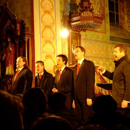 Adventní koncert Tichá noc s Gentlemen Singers 20.12.2014 