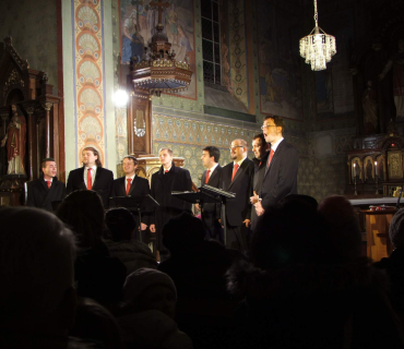 Adventní koncert Tichá noc s Gentlemen Singers 20.12.2014 