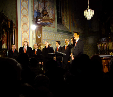 Adventní koncert Tichá noc s Gentlemen Singers 20.12.2014 