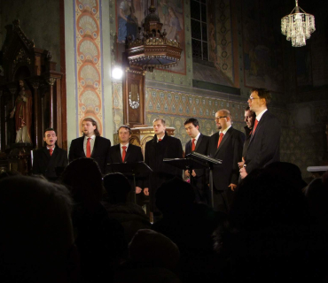 Adventní koncert Tichá noc s Gentlemen Singers 20.12.2014 