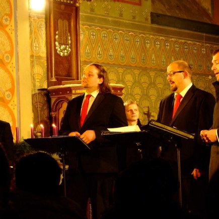 Adventní koncert Tichá noc s Gentlemen Singers 20.12.2014 