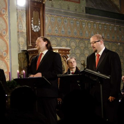 Adventní koncert Tichá noc s Gentlemen Singers 20.12.2014 