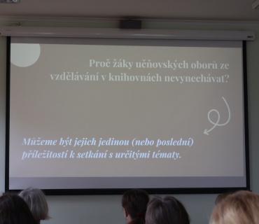 Celorepublikové setkání sekce pro obecní knihovny SKIP v KSD Černilov 14. 10. 2025