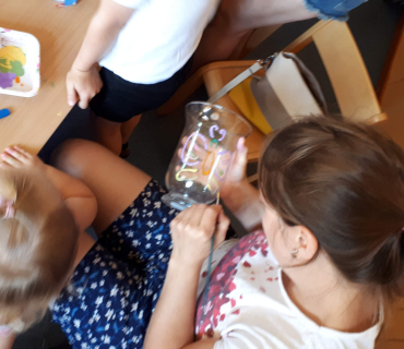 23.6.2020 - tvoření na závěrečný Dvoreček