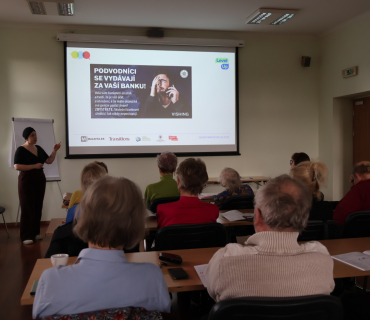 Kondiční kurz ovládání chytrého telefonu a bezpečnost v on-line prostoru