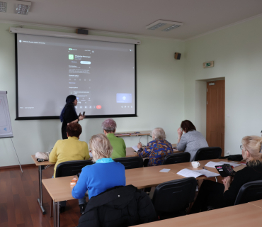 Kondiční kurz ovládání chytrého telefonu a bezpečnost v on-line prostoru