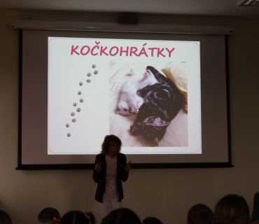 Spisovatelka Markéta Harasimová v Černilově