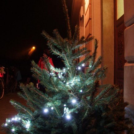 Průvod světýlek na uvítání Adventu 2011 
