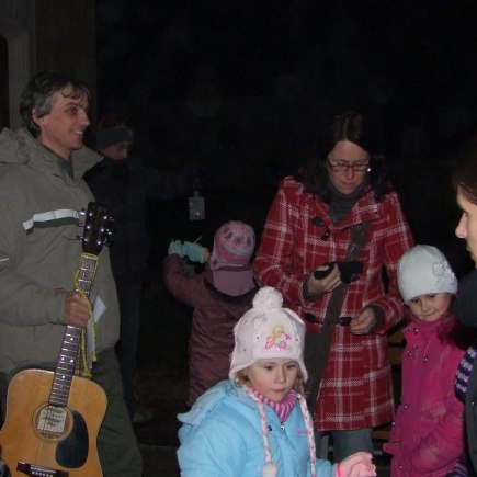 Průvod světýlek na uvítání Adventu 2011 