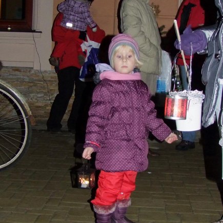 Průvod světýlek na uvítání Adventu 2011 