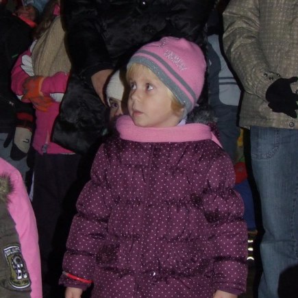 Průvod světýlek na uvítání Adventu 2011 