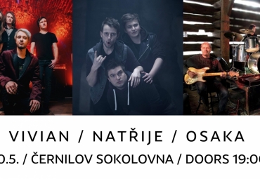 Koncert Vivian/Natřije/Osaka Koncert Vivian/Natřije/Osaka