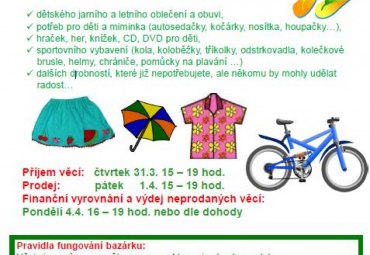 Jarní bazárek Jarní bazárek