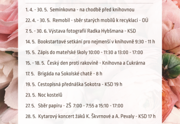 Květen 2025 v Černilově Květen 2025 v Černilově