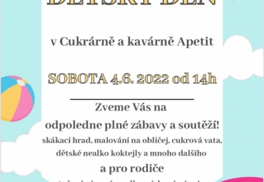 Dětský den v cukrárně Dětský den v cukrárně